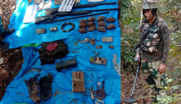 BSF Recovers Huge Dump Of Maoist Explosives In Odisha’s Malkangiri