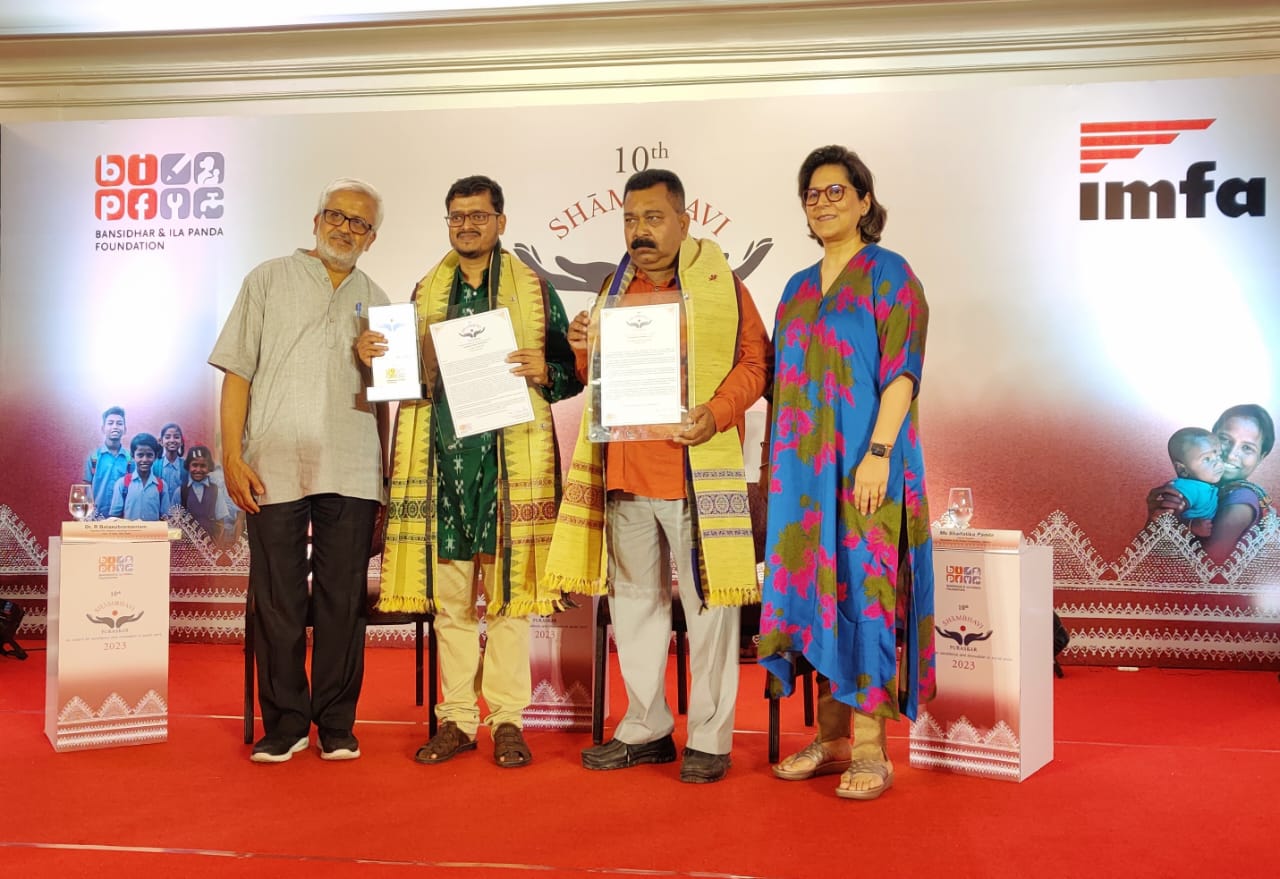 Bansidhar & Ila Panda Foundation felicitate social changemakers at Shambhavi Puraskar 2023