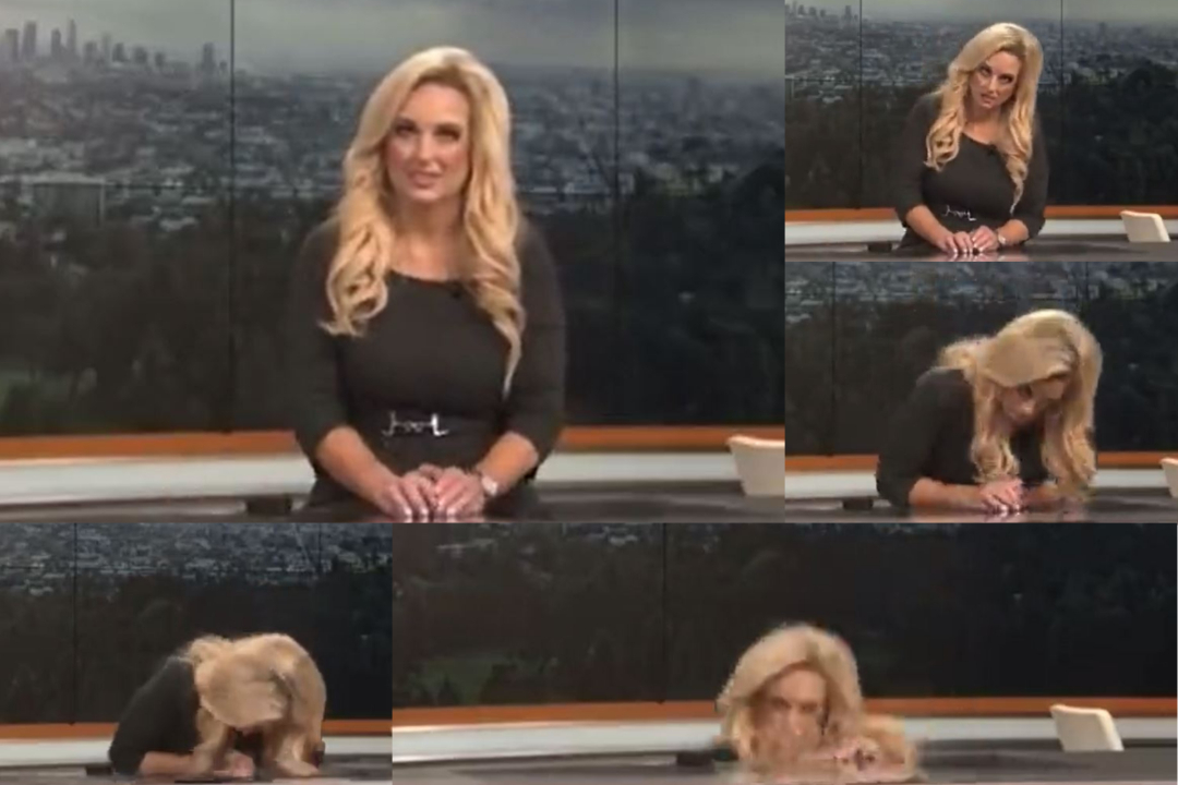 CBS News Anchor Alissa Carlson Collapse In Live Show