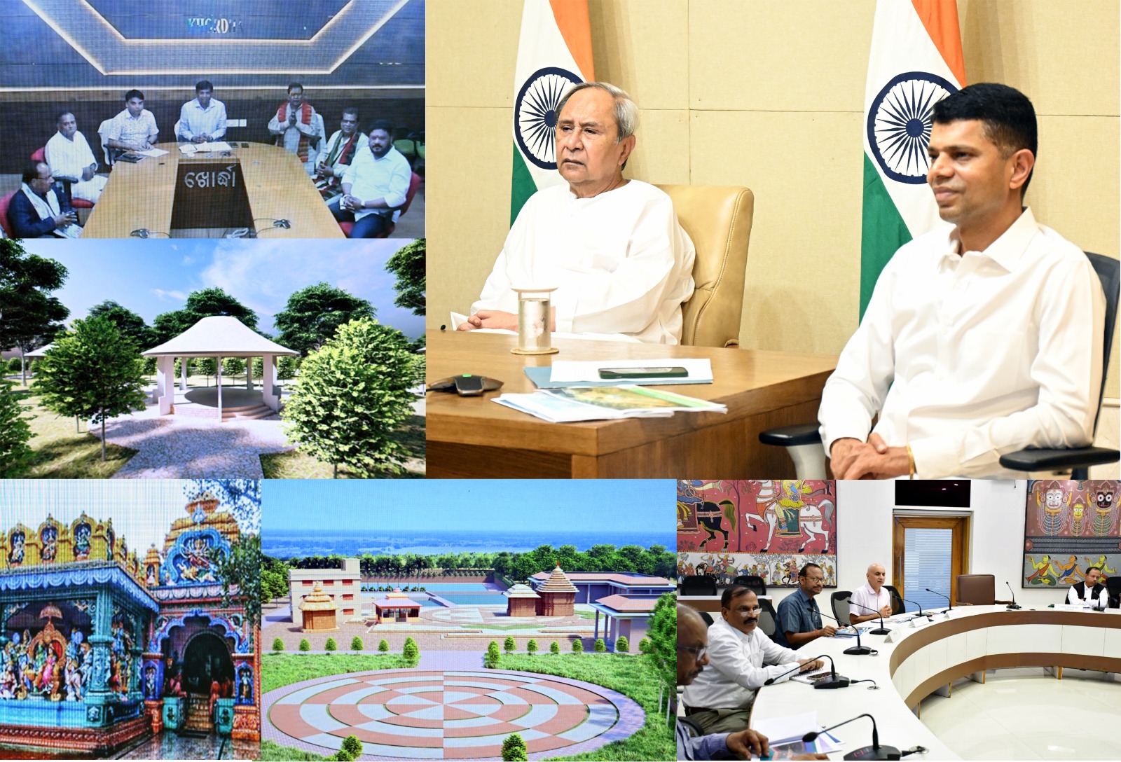 CM Naveen Patnaik Approves Master Plan For Maa Bhagbati, Maa Mangala And Maa Ugratara Temple