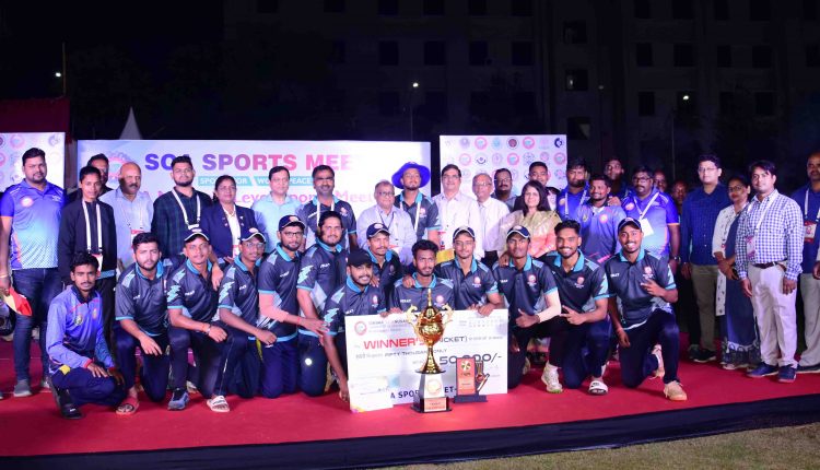 SOA WINS CRICKET, TENNIS CROWNS IN FOUR-DAY SPORTS FEST
