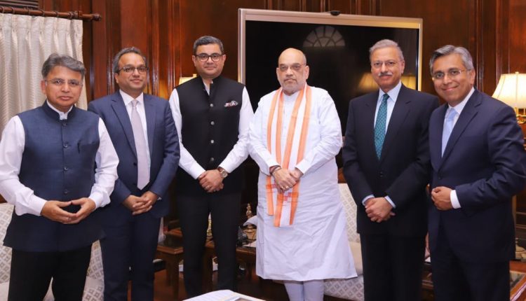 Subhrakant Panda met Union Home Minister Amit Shah