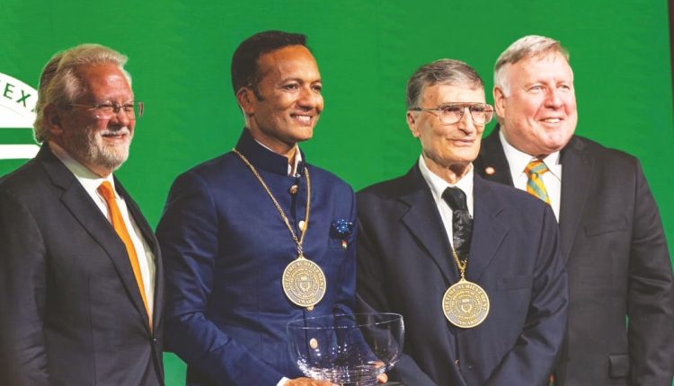 University of Texas (Dallas) confers the Lifetime Achievement Award to distinguished alumni Naveen Jindal