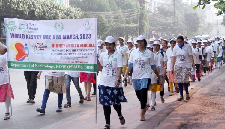 world kidney day At KIMS