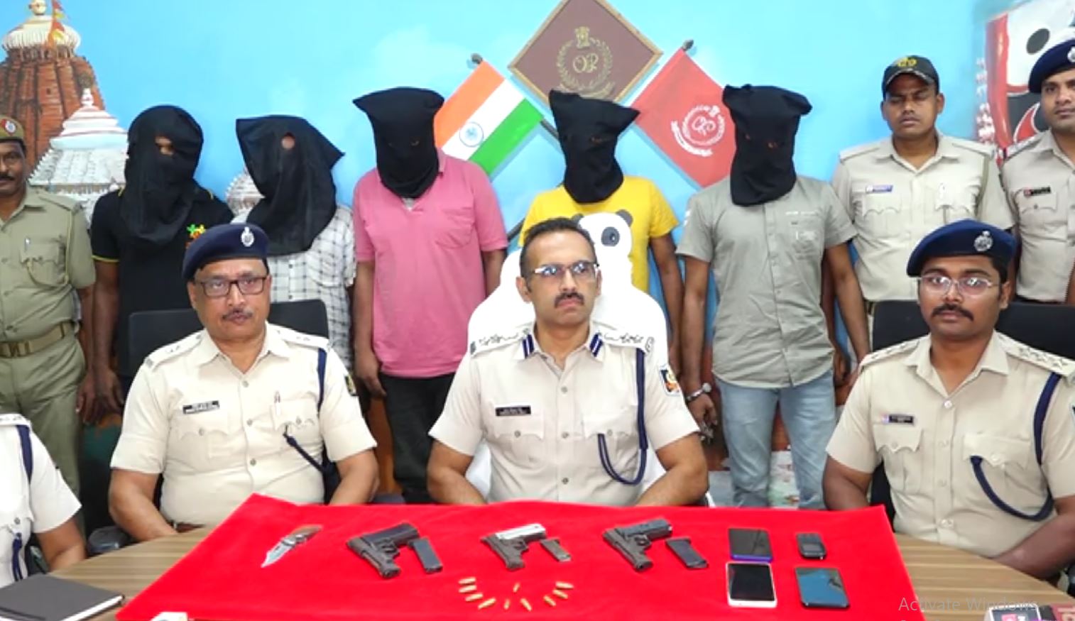 5 Accused Arrested By Puri Police 3 Gun Seized