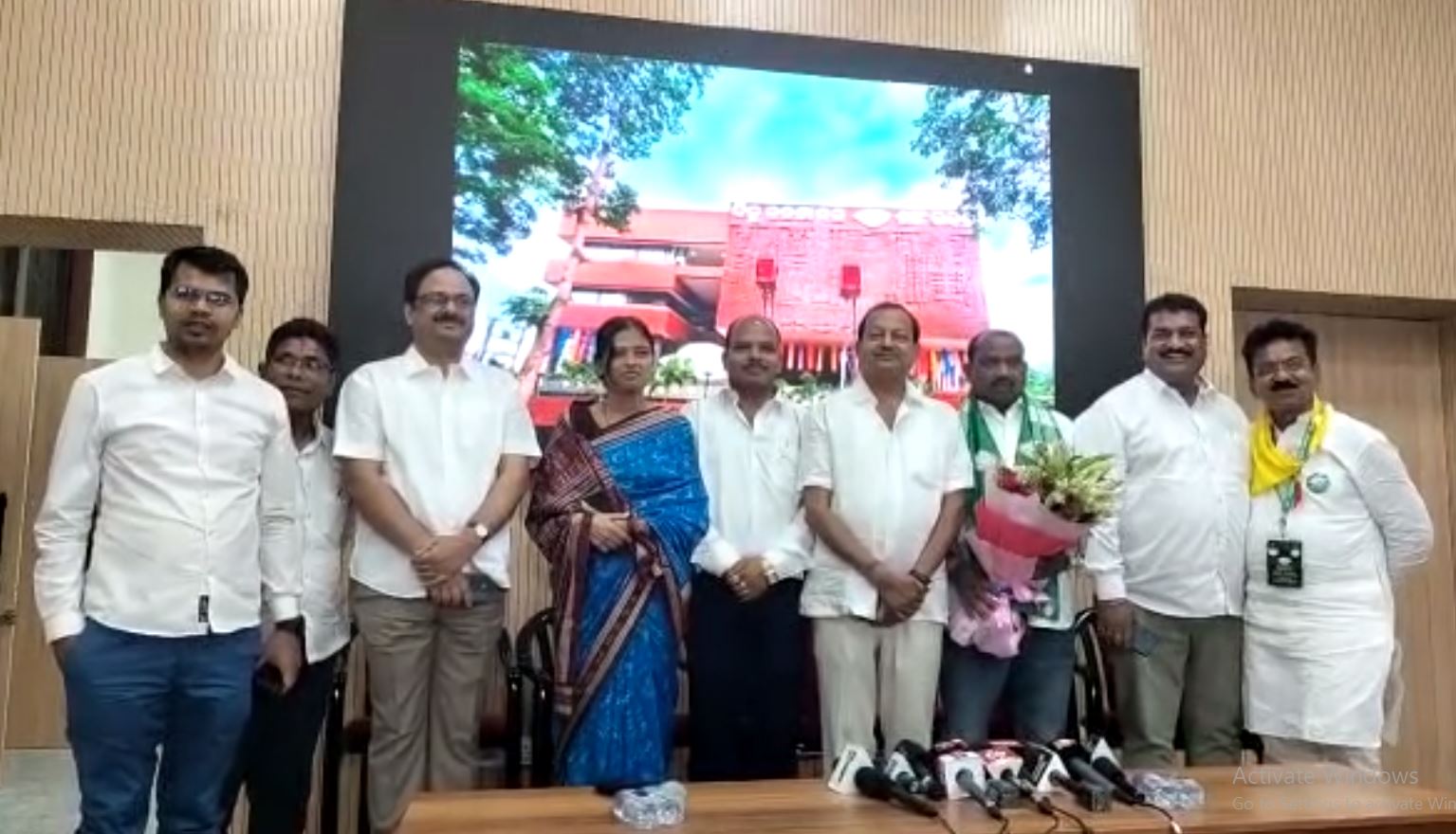 Ahead Of Jharsuguda Bypoll BJP Leader Trinath Goyel Joins In BJD