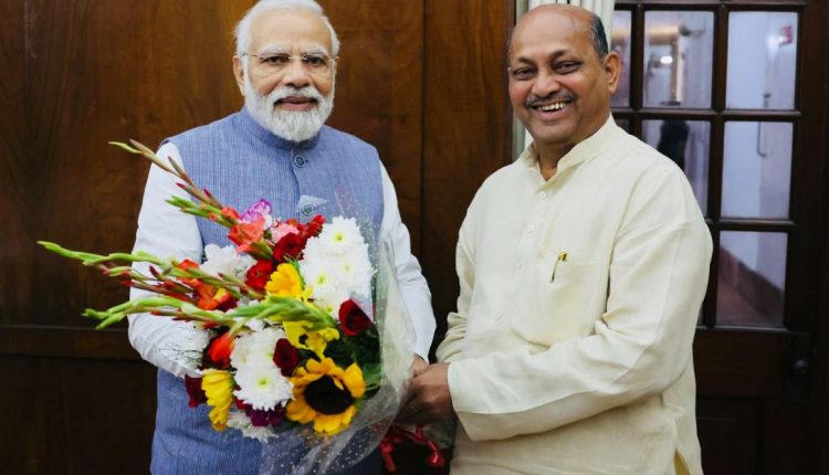 Odisha BJP President Met PM Narendra Modi In Delhi