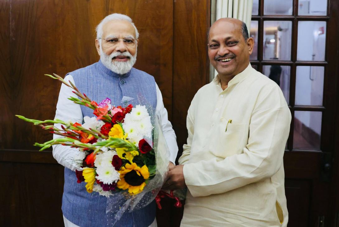 Odisha BJP President Met PM Narendra Modi In Delhi