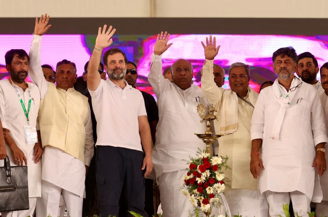 Rahul Gandhi Targets PM Modi In Kolar Of Karnataka