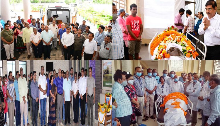 SOA CHANCELLOR PROF. D.P.RAY PASSES AWAY