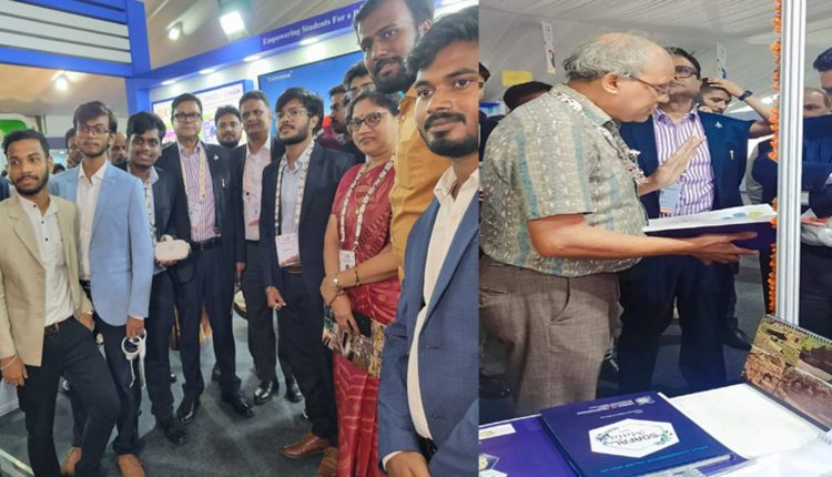 SOA STUDENT'S SHOW CASES THEIR STARTUP AT G 20 EXHIBITION