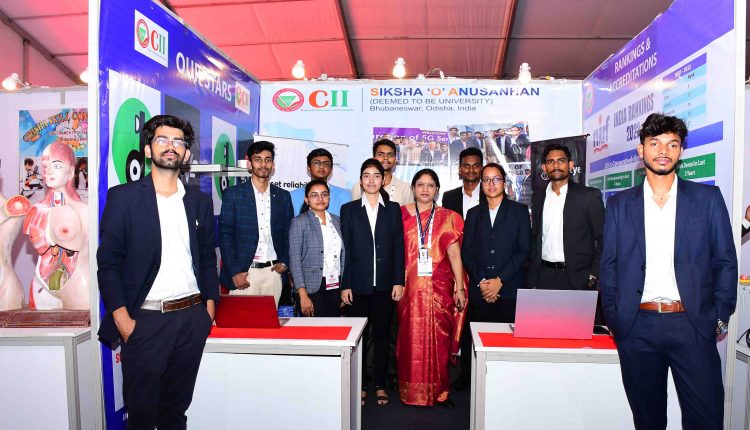SOA STUDENTS SHOWCASE FOUR START-UP IDEAS AT SKILL ODISHA CONCLAVE