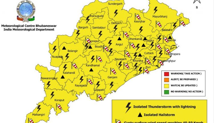 Thunderstorm Warning For Next Five Days