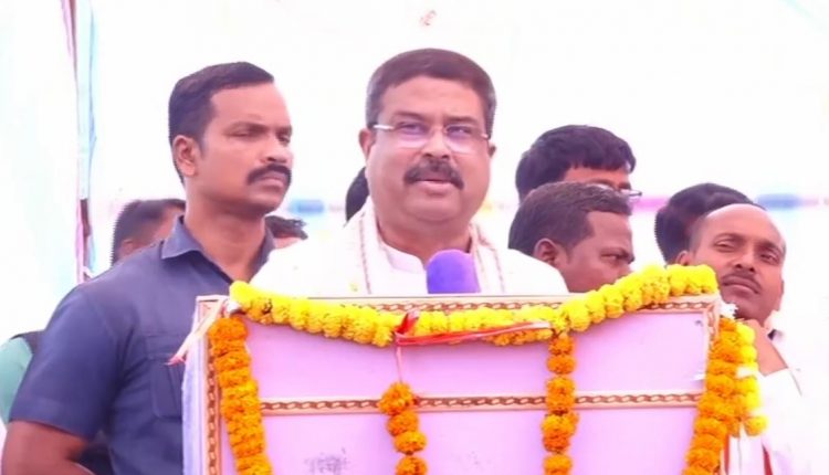 Union Minister Dharmendra Pradhan Celebrates Utkal Diwas In Kotia