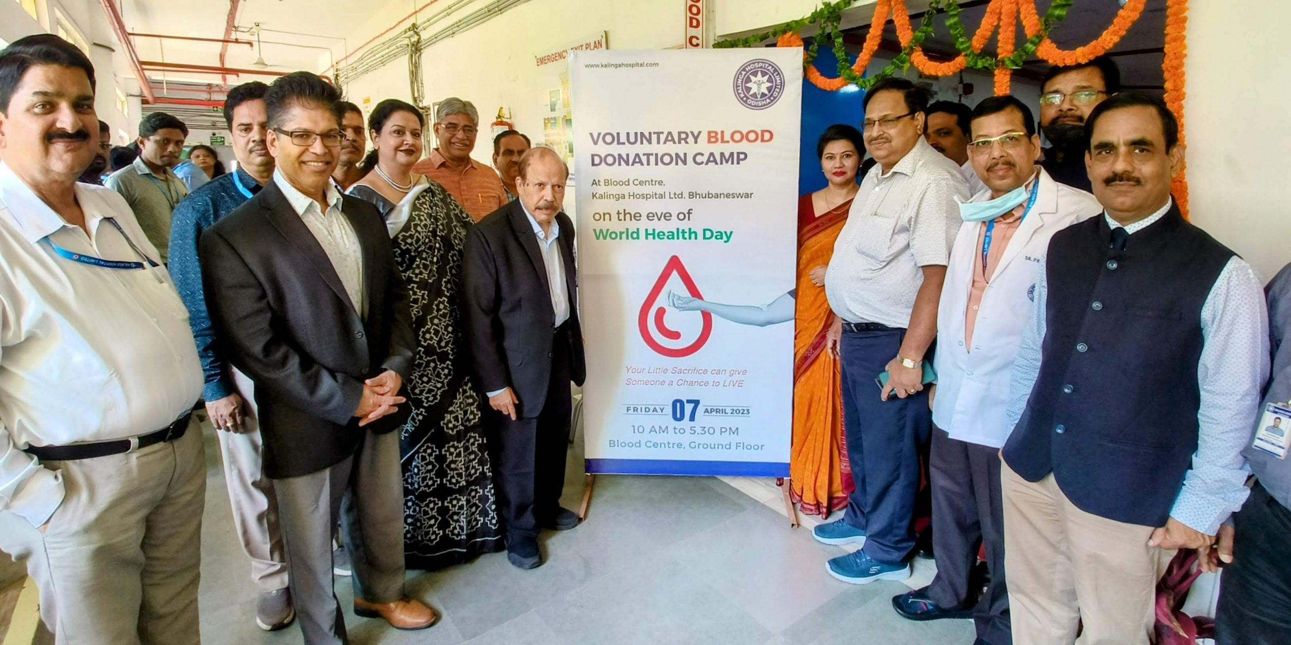 World Health Day observed with Blood Donation Camp and new Suite rooms inaugurated at KALINGA Hospital Ltd