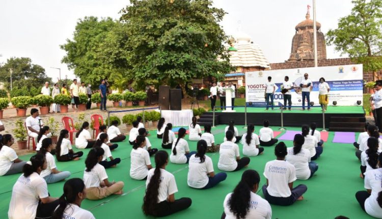 Yoga Mahotsav - 2023 and YOGA BANDHU AWARD by Centurion University, Odisha