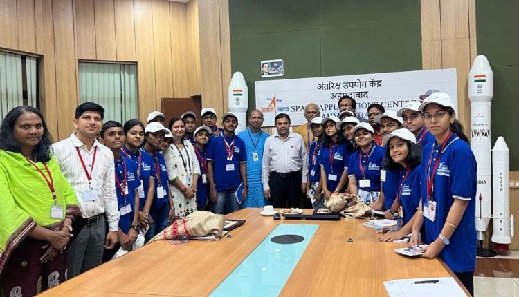 20 Winners of Tata Steel Young Astronomer Talent Search from Odisha explore the wonders of space at ISRO Ahmedabad