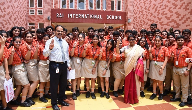 Students of SAI International School emerge as State Toppers in CBSE XII Board exams once again!