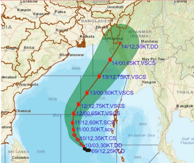 Cyclone Mocha Will Have No Impact Over Odisha Andhra Says IMD