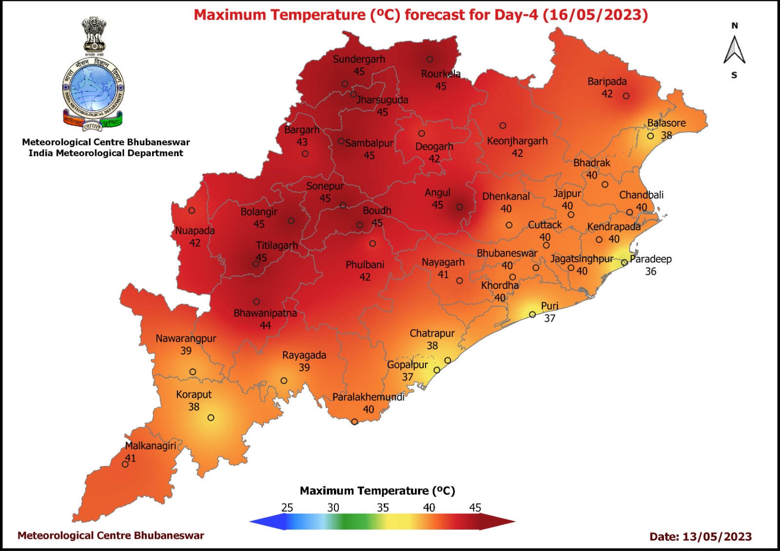 Heatwave To Hit Districts Of Western Odisha From May 15