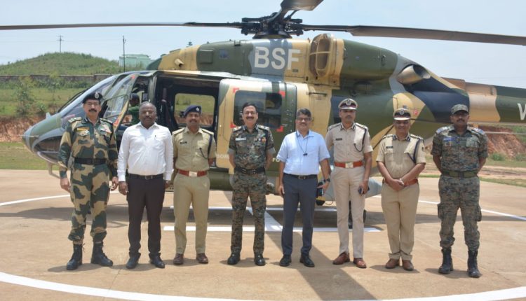 Odisha DGP Visits Koraput With Other Officials