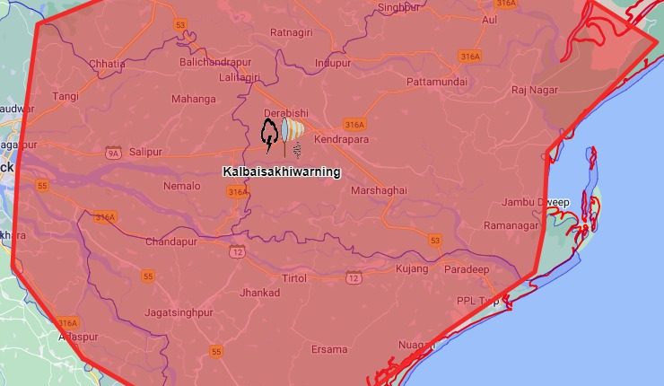 Red Alert For Cuttack, Jajpur, Kendrapada And Jagatsinghpur For Thunderstorm
