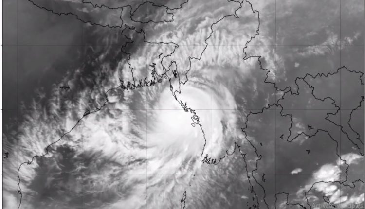 x Extremely Severe Cyclonic Storm “Mocha” is making landfall
