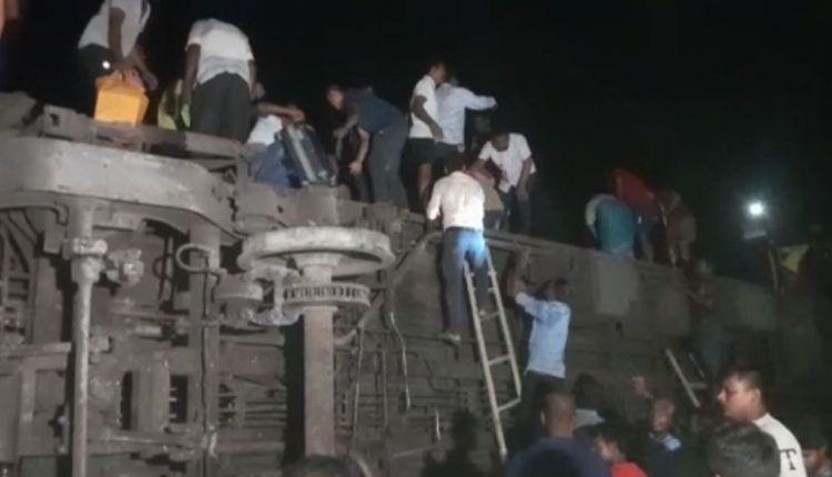 Are Derailed Coromandel Express And Goods Train Was In Same Track