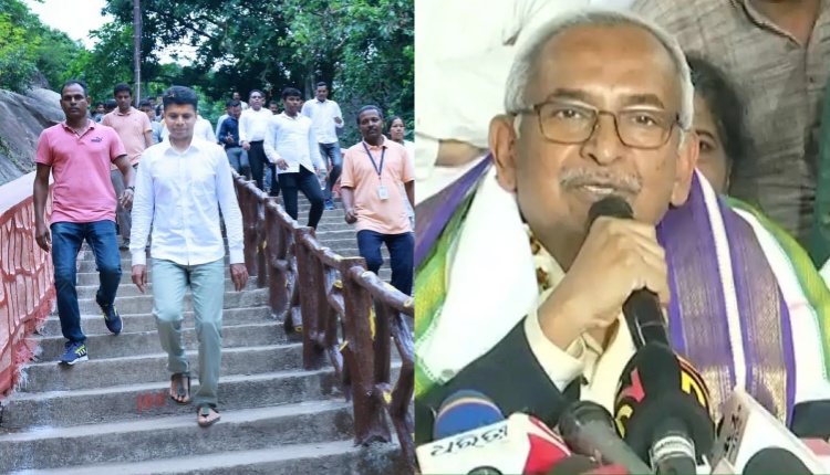 Congress Leader Bijay Patnaik Slams Naveen And Centre Over Pandian Districts Visit