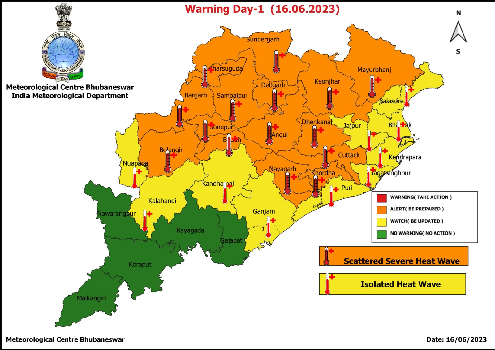Heat Wave Alert For Next 5 Days, Yellow Warning Issued