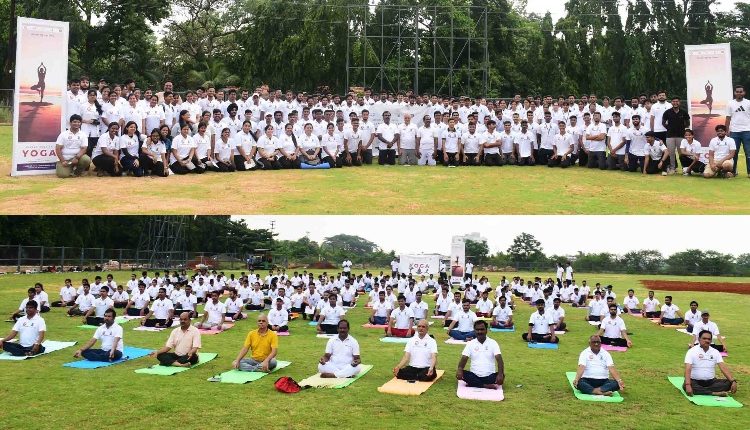 INTERNATIONAL YOGA DAY OBSERVES AT SOA