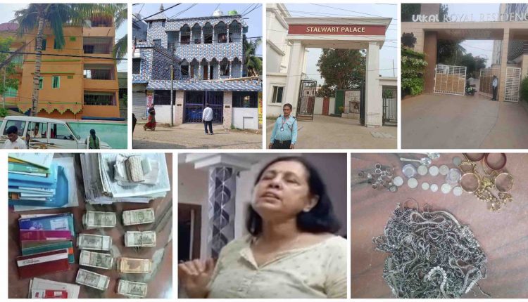 Odisha Vigilance Raid On Ex-DSWO; Over Rs 1 Cr Deposits, 2Kg Silver, Multi-Storey Bldgs, Flats & Plots Unearthed