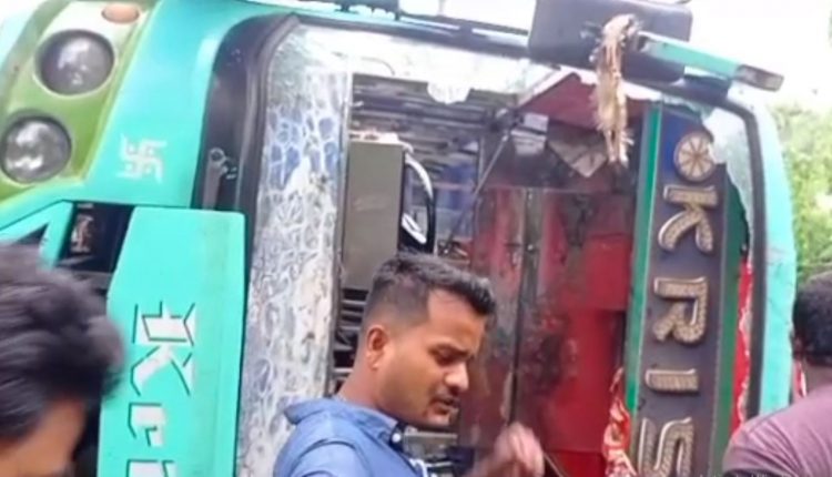 One Killed, 15 Injured In Bus Accident At Bhadrak