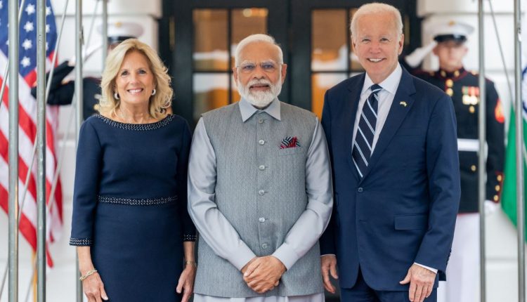 PM Modi Meets US President Joe Biden In White House