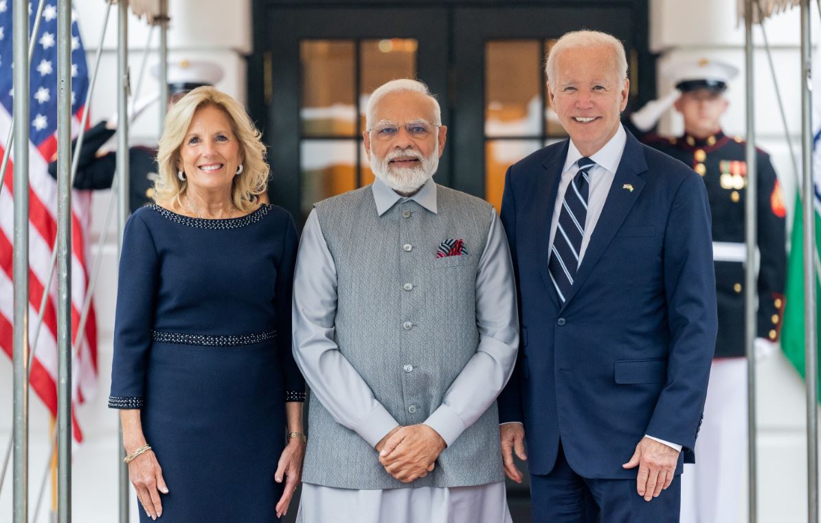 PM Modi Meets US President Joe Biden In White House