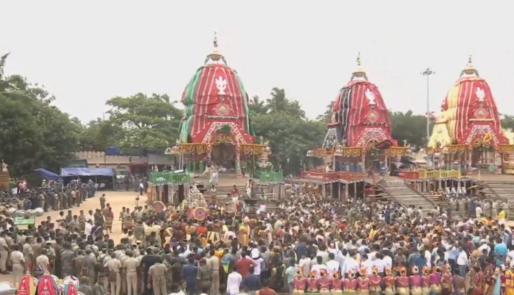 Puri Bahuda Jatra Pahandi Bije Started
