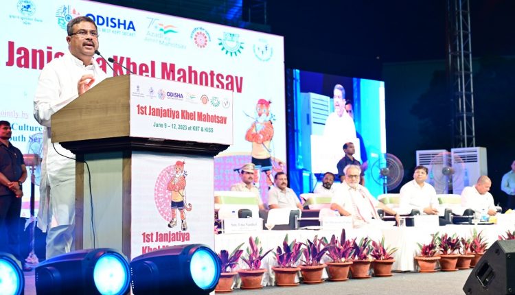 The First Janjatiya Khel Mahotsav Kicks Off At KIIT