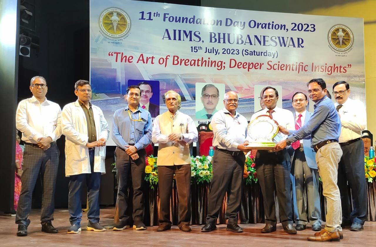 AIIMS Bhubaneswar Celebrates 11th Foundation Day, Dharmasala becomes operational