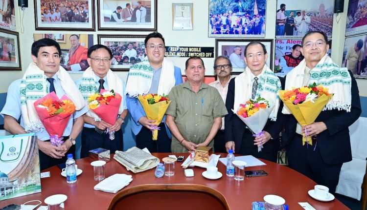 Asia University Delegation visit KIIT & KISS