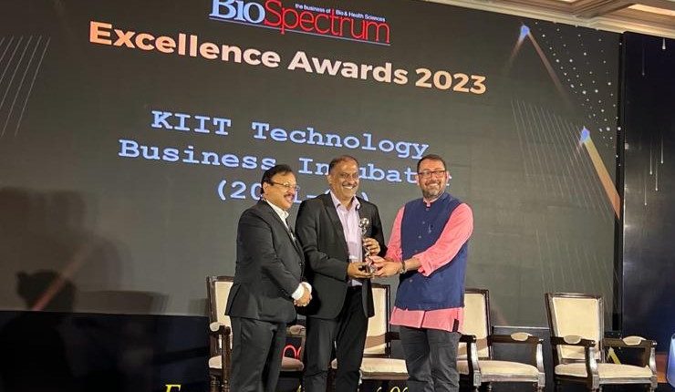 Biospectrum Excellence Award to KIIT-TBI