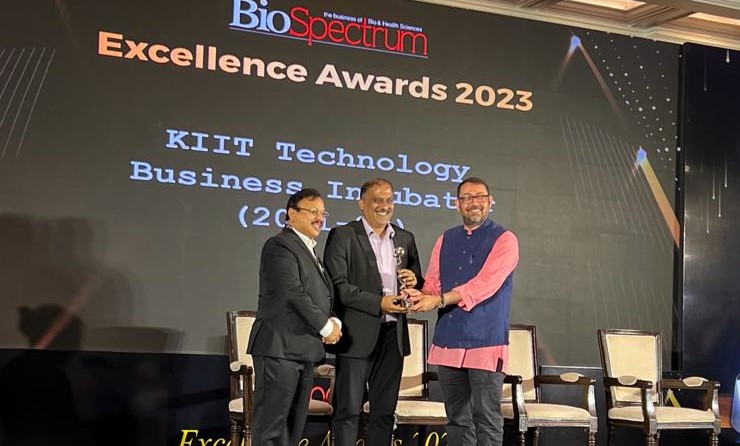 Biospectrum Excellence Award to KIIT-TBI