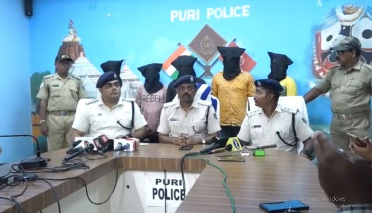 Bomb Hurled Case, Puri Police Arrested 5 Accused