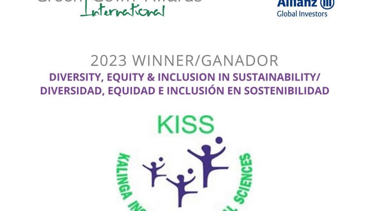 KISS Wins International Green Gown Awards 2023