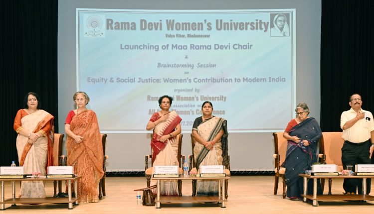 Maa Rama Devi Chair Opened In RD Women University