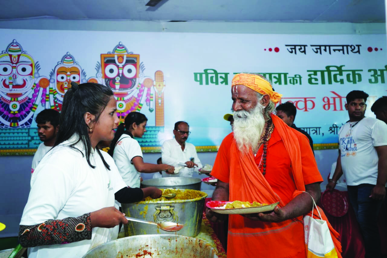 JSP Foundation Serves Over 1 Million Devotees at Rath Yatra Festival