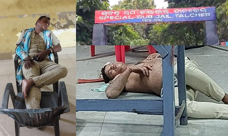 Two Warder Of Talcher Sub Jail Suspended For Sleeping During Duty Hour