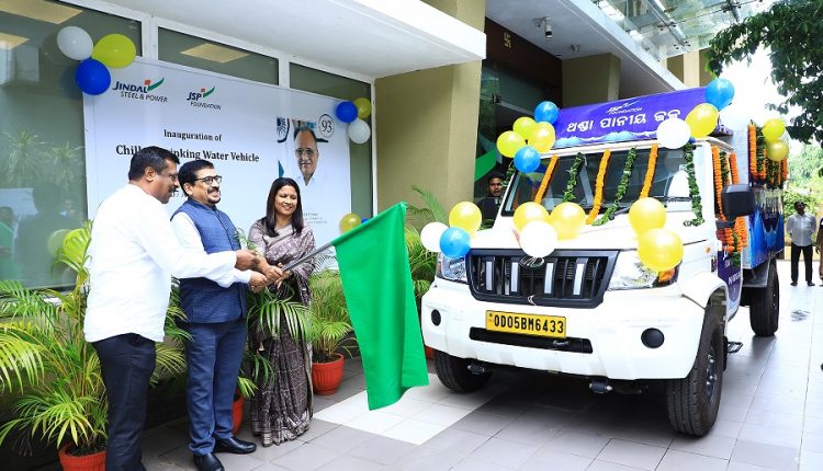 JSP Foundation Launches Chilled Drinking Water Van in Bhubaneswar